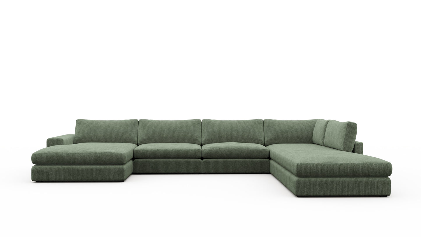 MGR Double Chaise + Corner Sectional