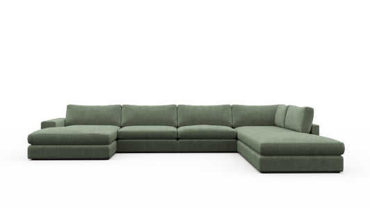 MGR Double Chaise + Corner Sectional