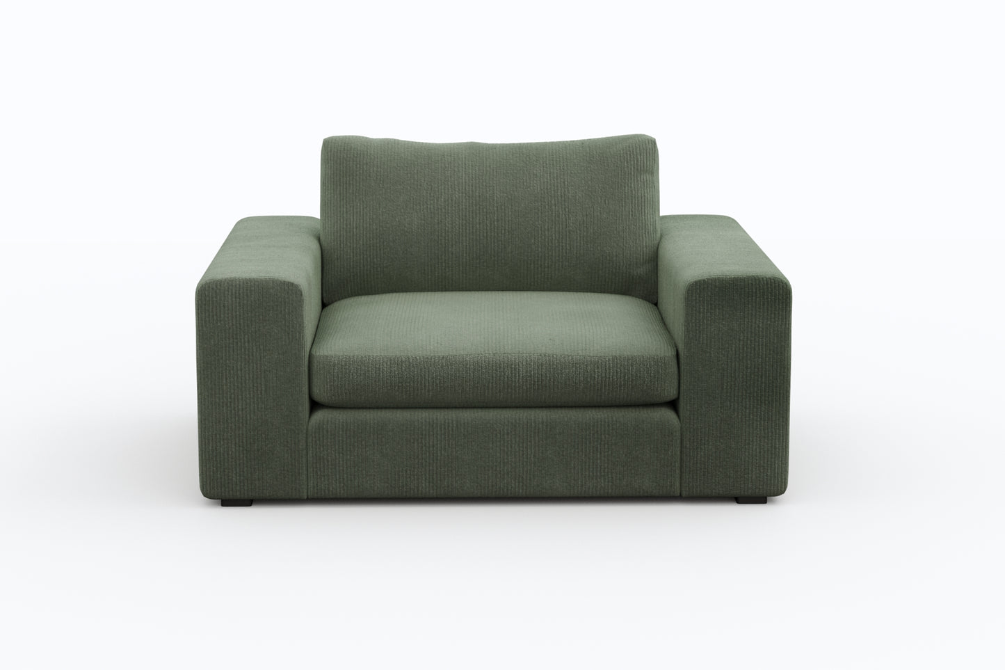 Juniper Green Corduroy Chair