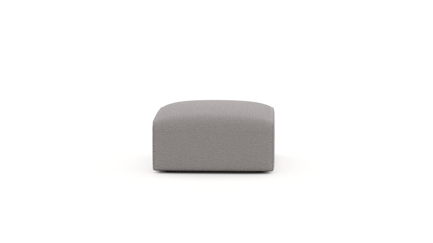 Luna Blue Ottoman