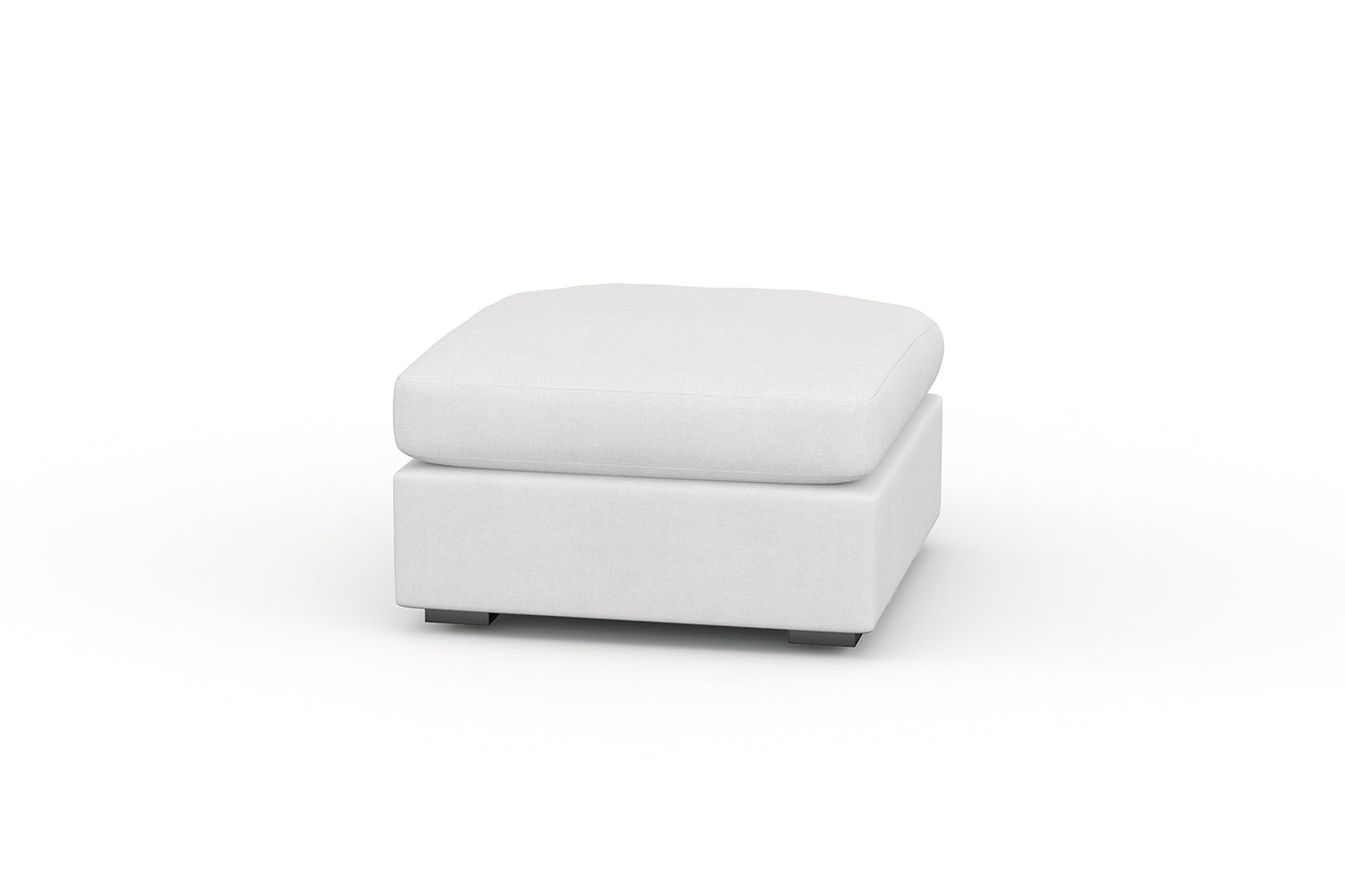 Bennet Pearl Cream Ottoman