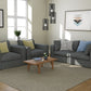 Bennet Pearl Cream Loveseat & 2 Chairs